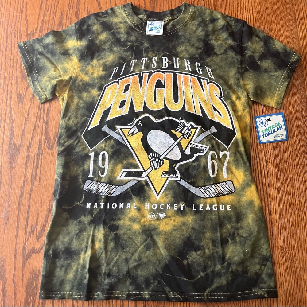 NWT Pittsburgh Penguins Tie Dye Tee